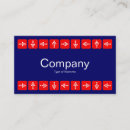 Recherche de motif flèche cartes visite Élégant