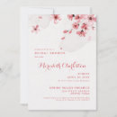 Recherche de cherry blossom bridal shower invitations Aquarelle