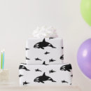 Search for orca wrapping paper Wildlife