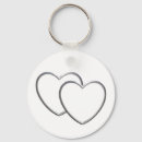 Search for double heart keychains Hearts