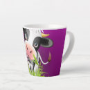 Search for purple cow mugs Cartoon