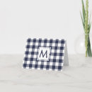 Search for plaid note cards Gingham