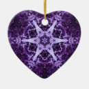 Search for purple heart ornaments Elegant