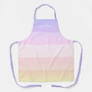 Search for purple striped aprons Cook