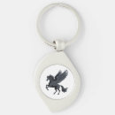 Search for winged pegasus keychains Flying