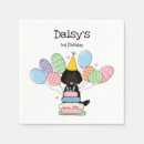 Search for birthday paper napkins Cute