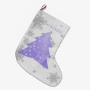 Search for lavender christmas stockings Winter