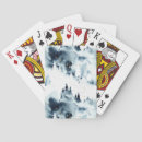 Recherche de clair lune de jeux de cartes Nuit