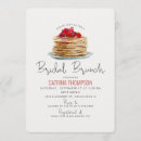 Search for pancake bridal shower invitations Elegant