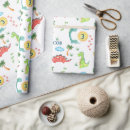 Search for trex wrapping paper Cute