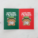 Search for cat st patricks day cards Leprechaun