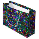 Search for sparkling christmas lights gift bags Blue