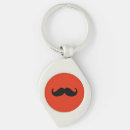 Search for mustache keychains Men