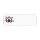 Search for goddess return address labels Witch
