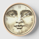 Search for gold and brown clocks Vintage
