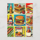 Search for food postcards 1950s