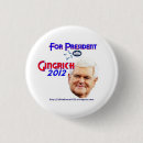 Search for newt buttons Gingrich