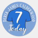 Search for sevens stickers Blue