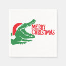 Search for alligator napkins Green
