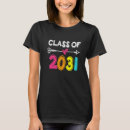 Search for class of 2031 tshirts School