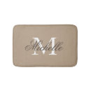 Search for taupe bathroom accessories Monogrammed