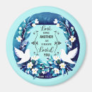 Recherche de paix de colombe magnets Foi