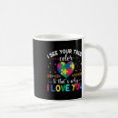 Search for autism awareness day mugs Support