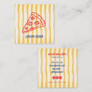 Search for pizza business cards Restaurant