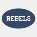 Search for college football stickers Rebels