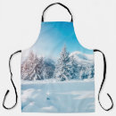 Search for snow scene aprons Background