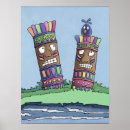 Recherche de tiki posters Statue de tiki
