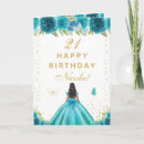 Search for daughters 21st birthday cards Niece