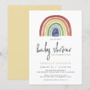 Search for muted rainbow invitations Gender neutral