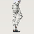 Search for black white horizontal stripe stripes leggings Pattern
