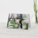 Search for hummingbird thank you cards Floral