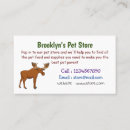 Search for moose business cards Deer