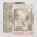 Search for pink champagne invitations Glam