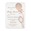 Search for invitation magnets Baby girl