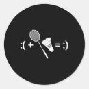Search for badminton game stickers Play