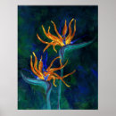 Recherche de oiseau orange posters Vert