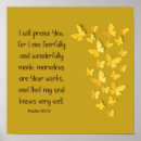 Search for fearfully and wonderfully made posters Verse