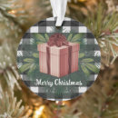 Search for buffalo plaid ornaments Elegant