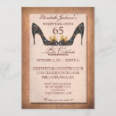 Search for floral 65th birthday invitations Sophisticated