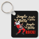Search for guitar funny keychains Santa