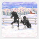 Search for draught horse stickers Gypsy vanner