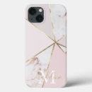 Search for gold geometric iphone cases Pink