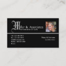 Recherche de mandataire juridique cartes visite Logo