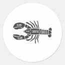 Search for vintage crab stickers Lobster
