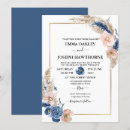 Search for blue orchid wedding invitations Elegant
