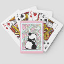 Search for panda playing cards Kawaii